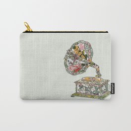 Seeing Sound Vintage Botanical Carry-All Pouch