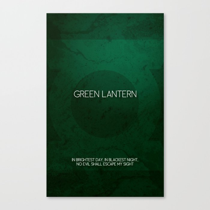 Green Lantern Canvas Print
