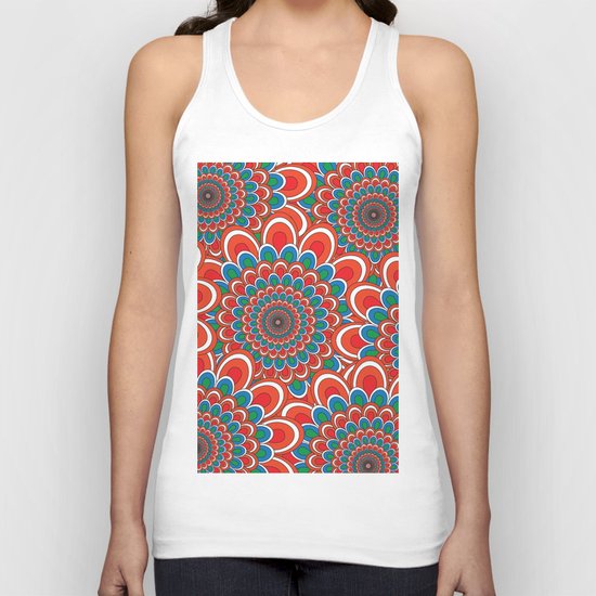 Pattern F Unisex Tank Top