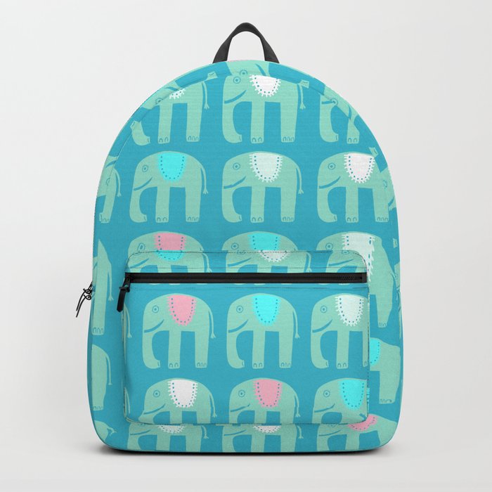 Pink blue bookbag sales