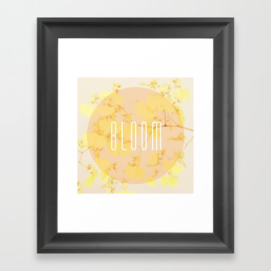 Bloom Framed Art Print