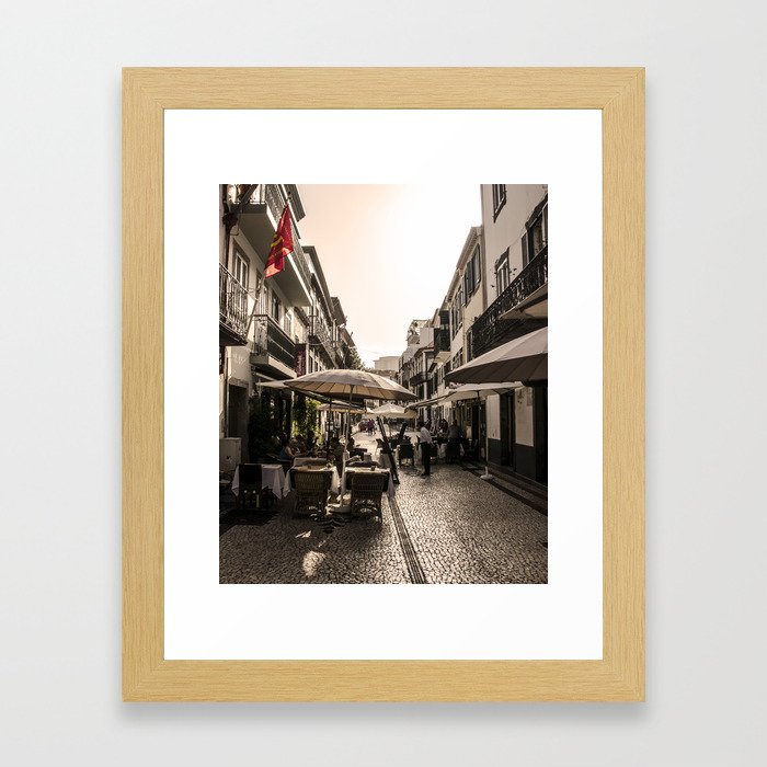 Madeira Street Framed Art Print