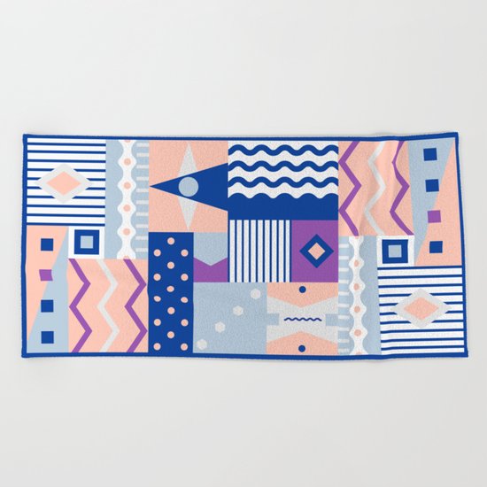 pause Beach Towel