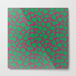 Magenta and Green Cheetah Skin Pattern #097 Metal Print | Colors, Stylish, Abstract, Colorful, Graphicdesign, Patterns, Classic, Pattern, Nature, Jeeneecraftz 