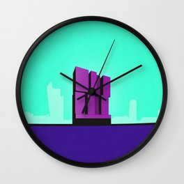 De Rotterdam Koolhaas Architecture Wall Clock