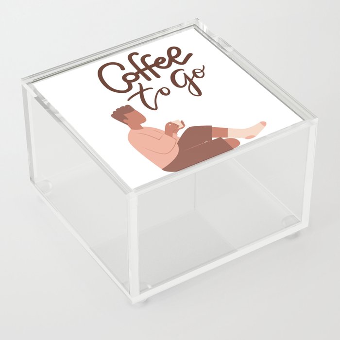 Coffee to go Acrylic Box