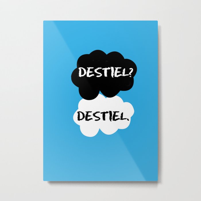 Destiel - TFIOS Metal Print