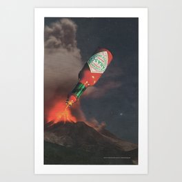 Lost in the Sauce Art Print