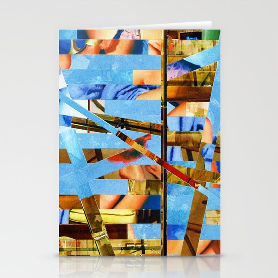 Geoffrey (stripes 18) Stationery Cards