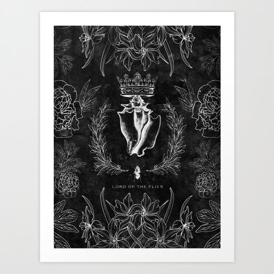 LORD OF THE FLIES / DARK Art Print