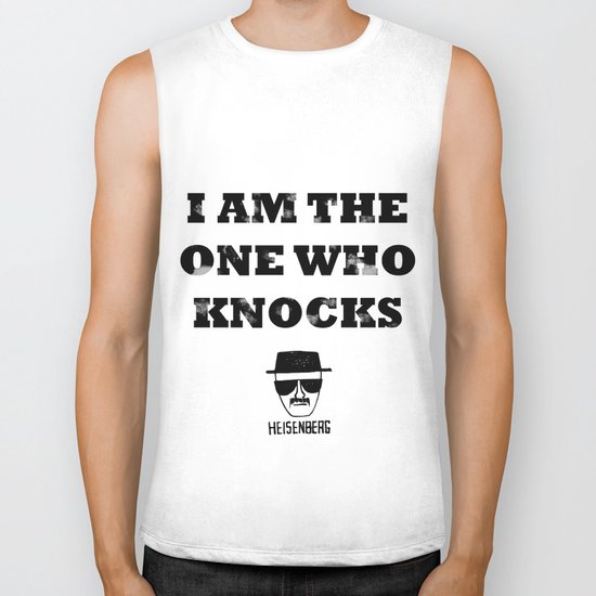 Heisenberg - The One Who Knocks Biker Tank