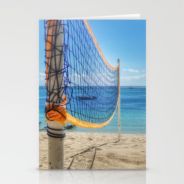 Beach Volley Mauritius Stationery Cards