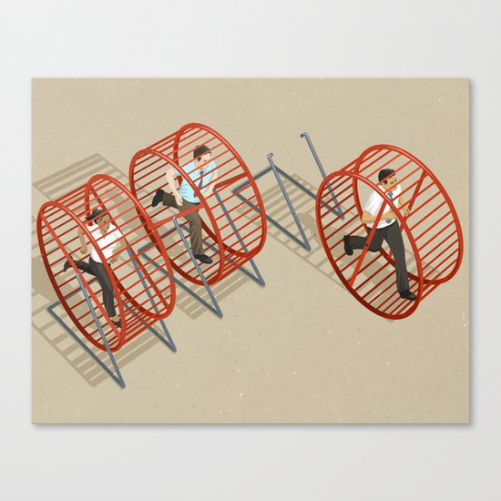Run of the mill Canvas Print