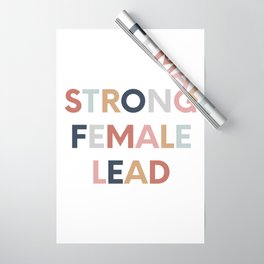 Strong Female Lead Wrapping Paper