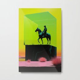 Neon West • Monumental  Metal Print