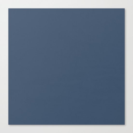 Simply Indigo Blue Canvas Print