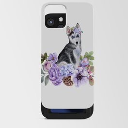 Flower Dog iPhone Card Case