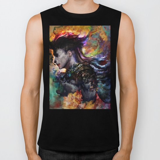 thoughts Biker Tank