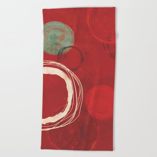At The Centre Of It All Beach Towel