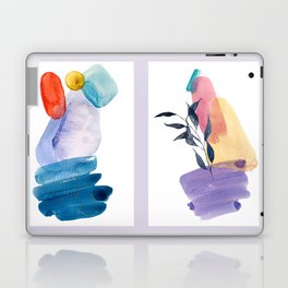 Watercolor nordic abstract Laptop & iPad Skin