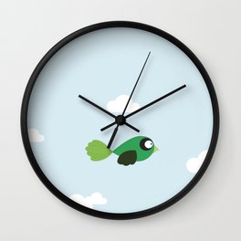 Flying bird Wall Clock