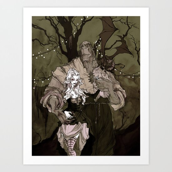 The Performers Art Print