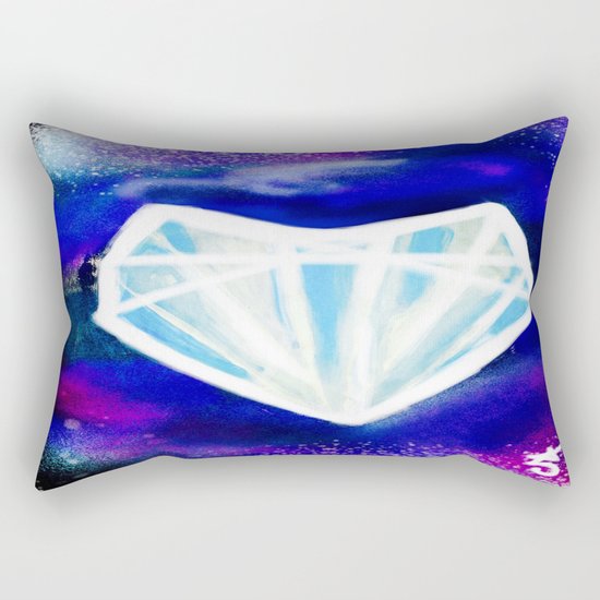 Hearts or Diamonds, I'll Take Diamonds Rectangular Pillow