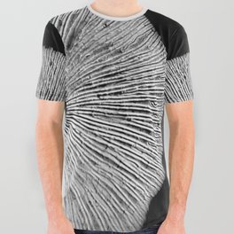 Abstract Spore Print All Over Graphic Tee
