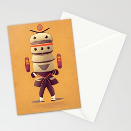 Karate Bot Stationery Card