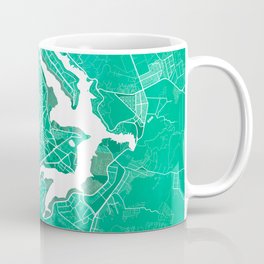 Brasília City Map of Brazil - Watercolor Coffee Mug