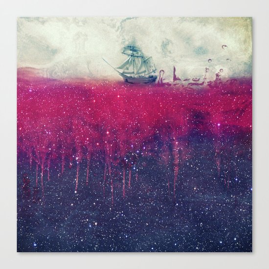 Sailing in dreams II Canvas Print