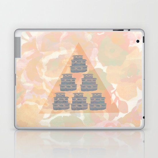 Cake and Flowers Laptop & iPad Skin