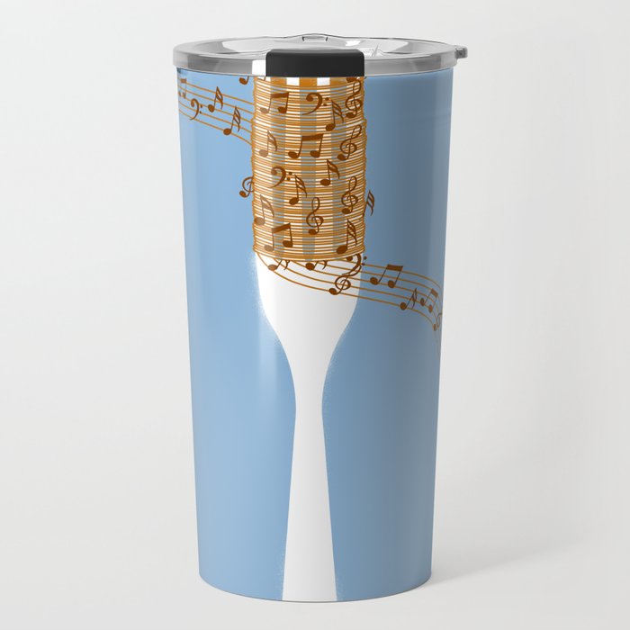 Musical Spaghetti Travel Mug