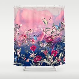 Fuschia Shower Curtains Society6