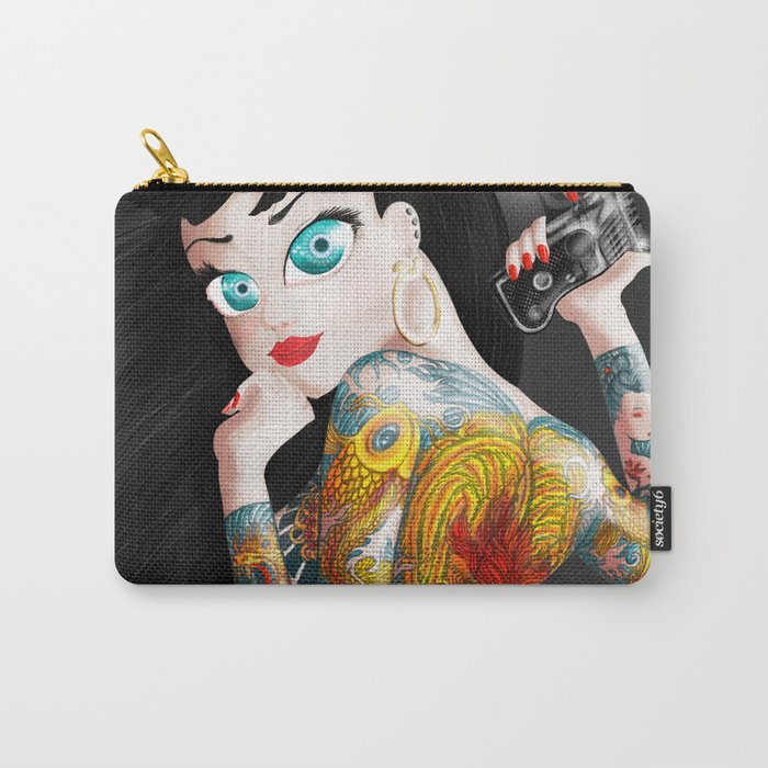 Chica Yakuza Carry-All Pouch