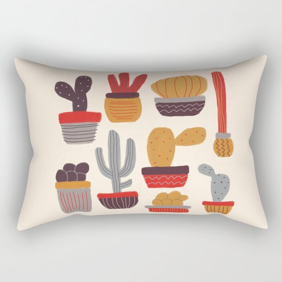Kaktus Rectangular Pillow