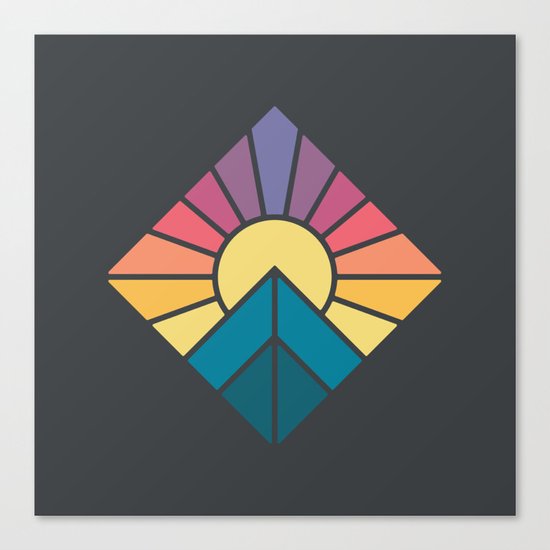 Sun it Rises Canvas Print