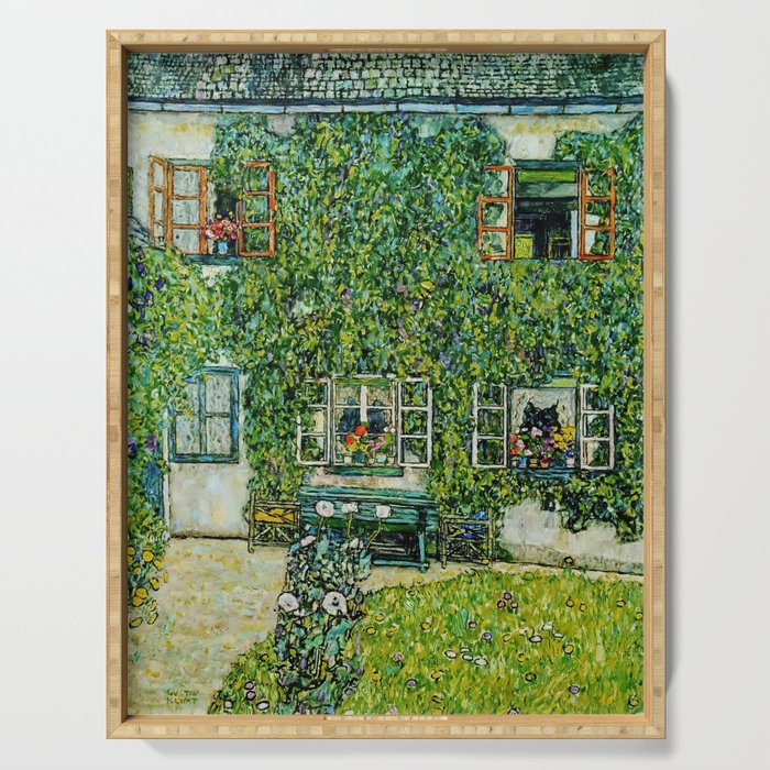 Gustav Klimt - The House of Guardaboschi Serving Tray