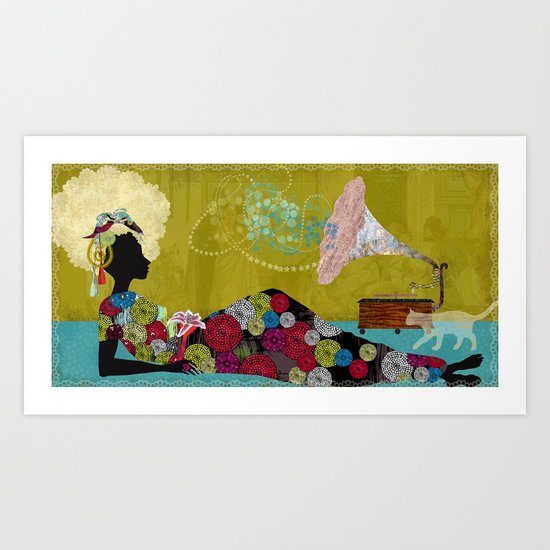 Djamilla Art Print