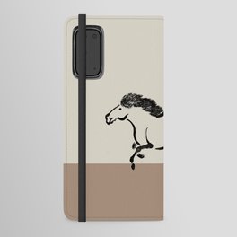 Wild Horse Simple Illustration  Android Wallet Case
