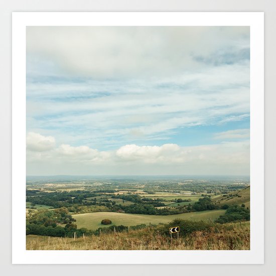 I Can See For Miles Art Print