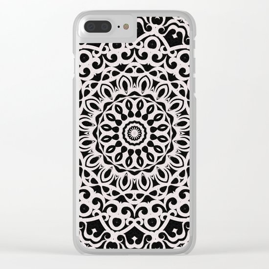 Tribal Mandala G385 Clear iPhone Case