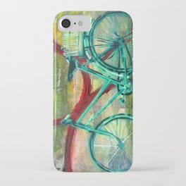 Green Bike iPhone Case