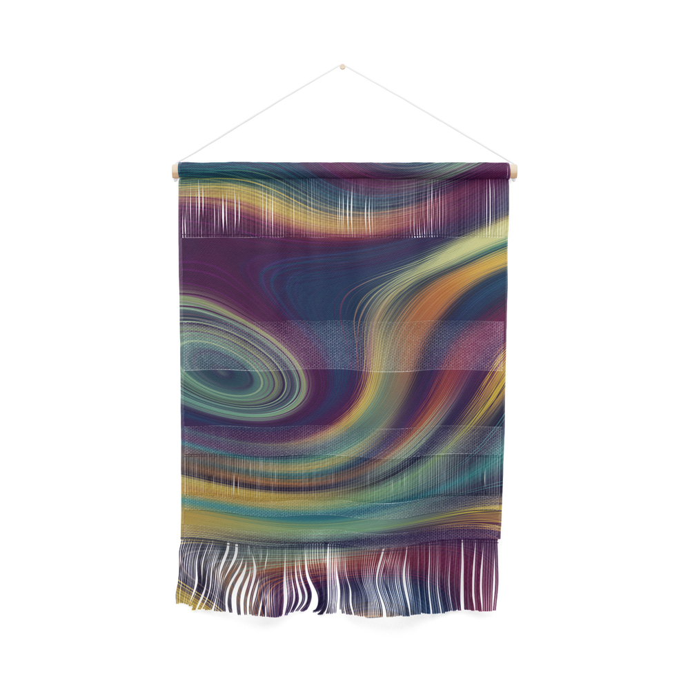 Colorful Abstracts 4 Wall Hanging by patternsoflife