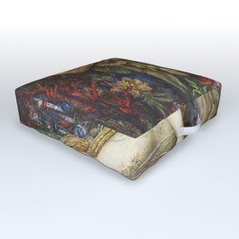 Galatea (from Greek mythology) by Gustave Moreau Outdoor Floor Cushion