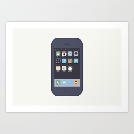iPhone Art Print