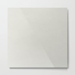 White leather texture Metal Print