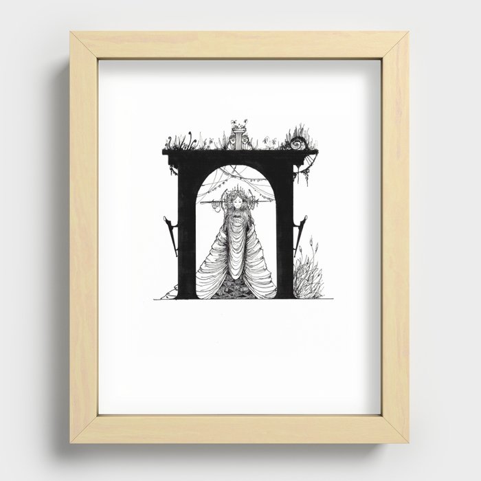 Regal Gate Recessed Framed Print