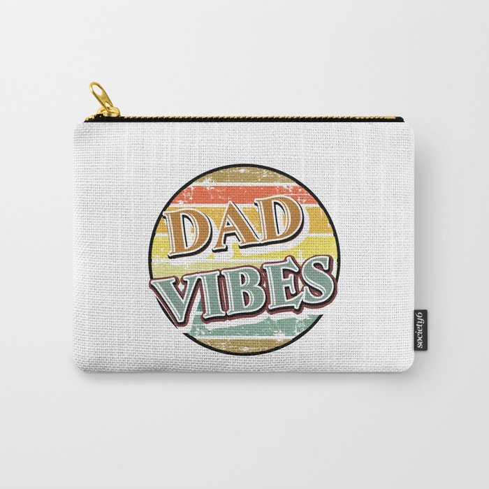 Dad vibes retro sunset Fathersday 2022 gift Carry-All Pouch