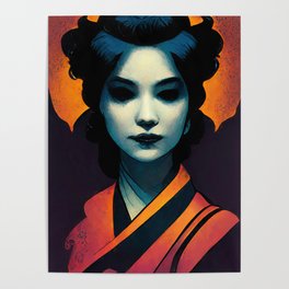 The Ancient Spirit of the Geisha Poster